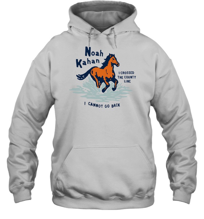 Noah Kahan I crossed the county line horse Hoodie