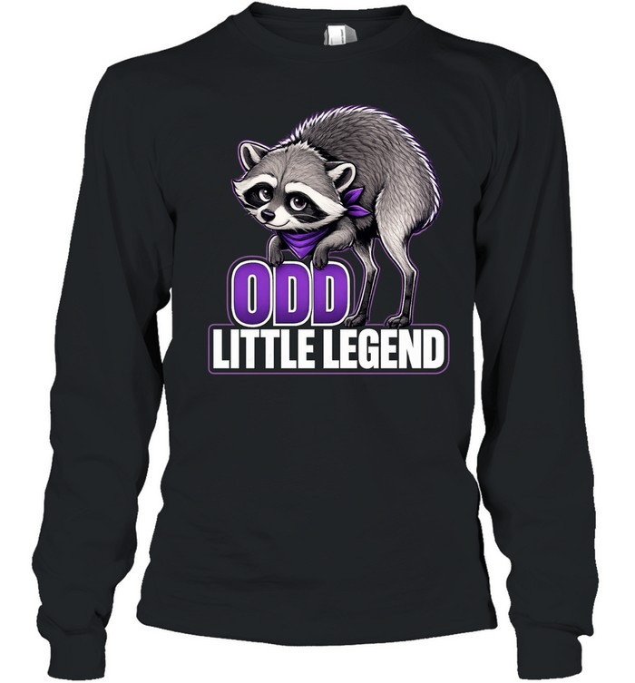 Odd Little Legend Jimothy Raccoon Long Sleeve Tee