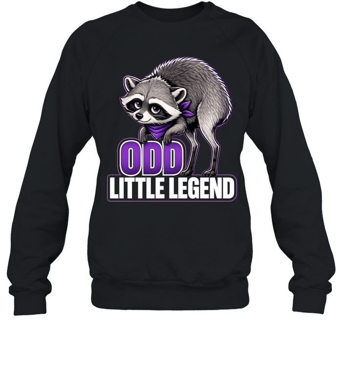 Odd Little Legend Jimothy Raccoon Sweatshirt