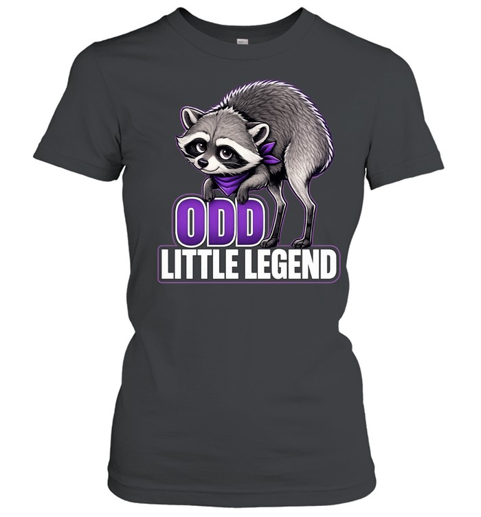 Odd Little Legend Jimothy Raccoon Women T-Shirt