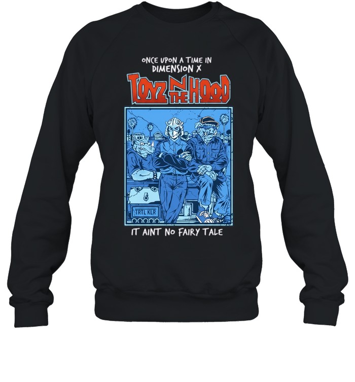 Once Upon a Time in Dimension X Toyz N the Hood It Aint No Fairy Tale Sweatshirt