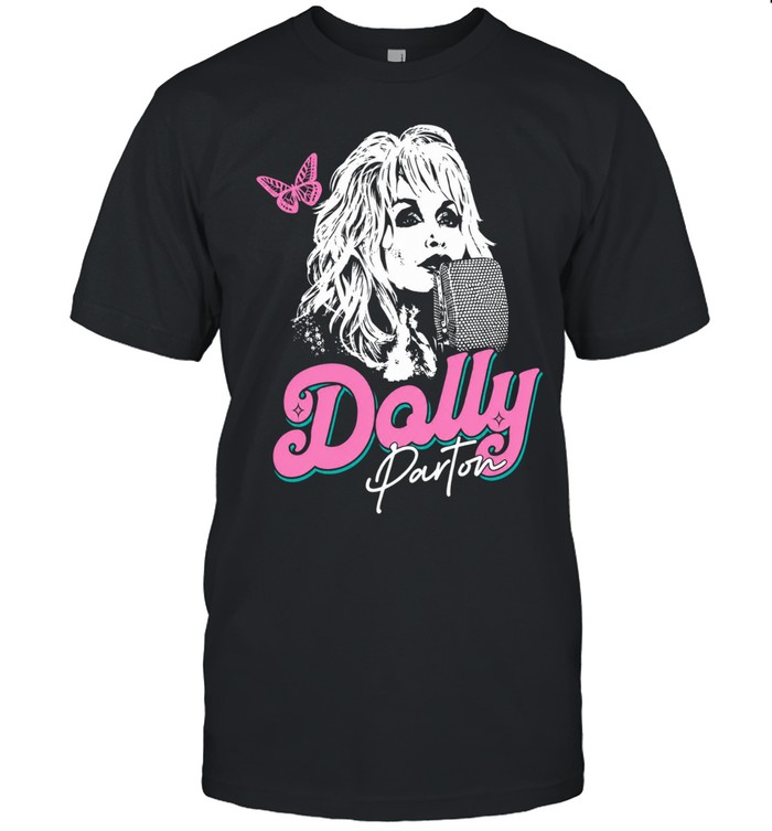 Parton Vintage Butterfly Portrait Unisex T-Shirt