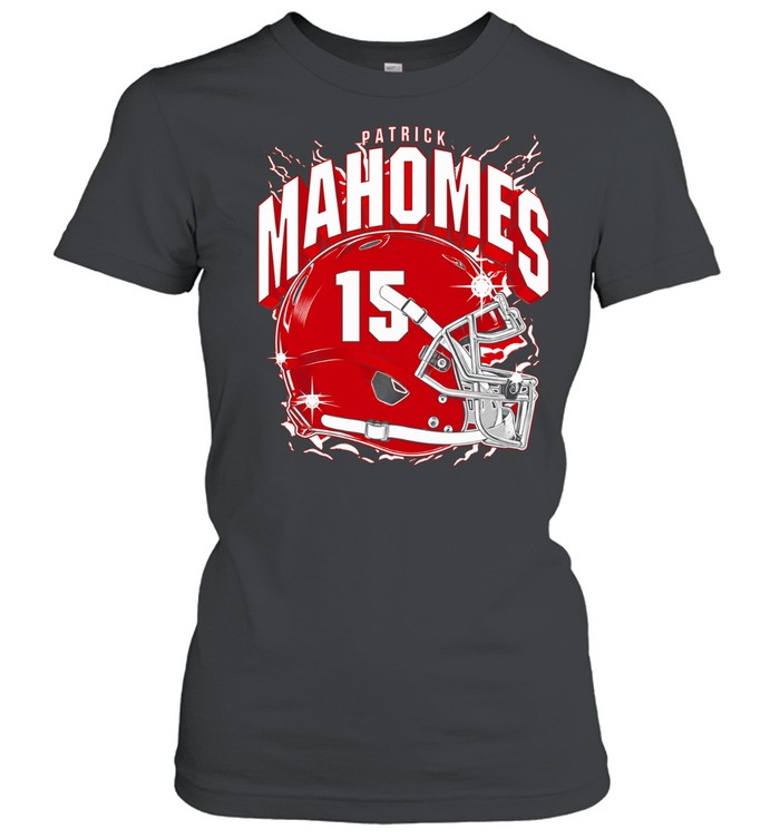 Patrick Mahomes Kansas City Chiefs helmet Women T-Shirt