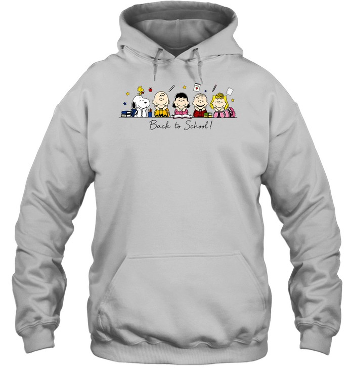 Peanuts Back To School Snoopy And Friends Hoodie