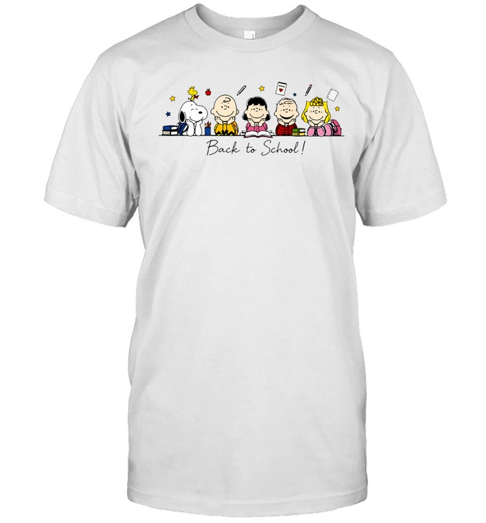 Peanuts Back To School Snoopy And Friends Unisex T-Shirt