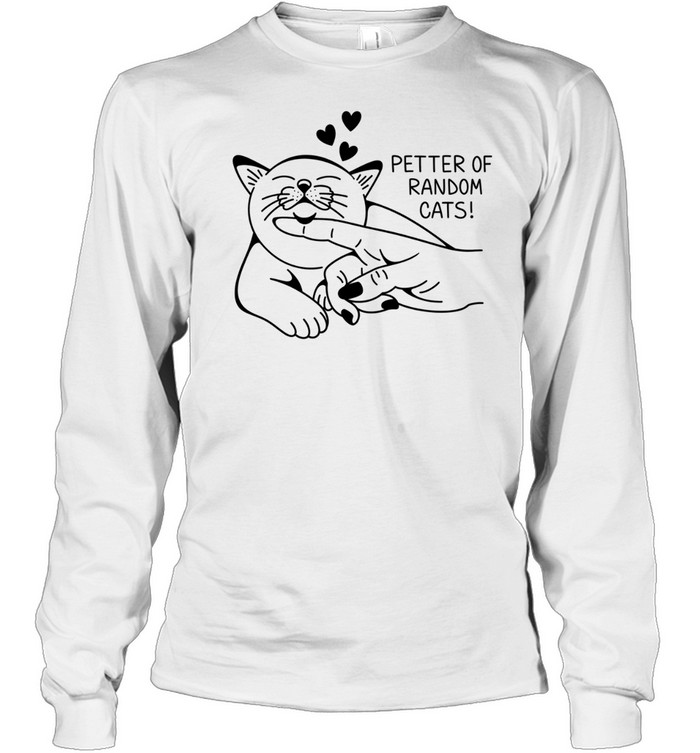 Petter of Random Cats Long Sleeve Tee