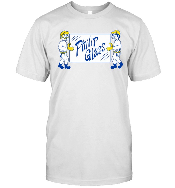 Philip Glass Cartoon Workers Minimalist Unisex T-Shirt
