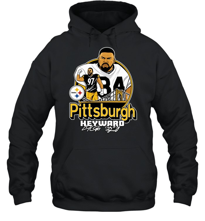 Pittsburgh Steelers Heyward signature art Hoodie
