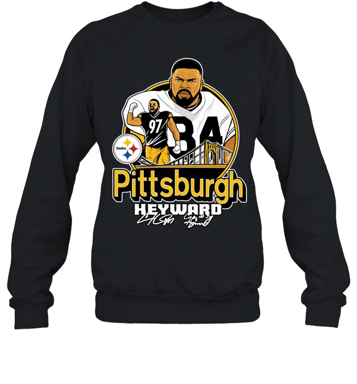 Pittsburgh Steelers Heyward signature art Sweatshirt