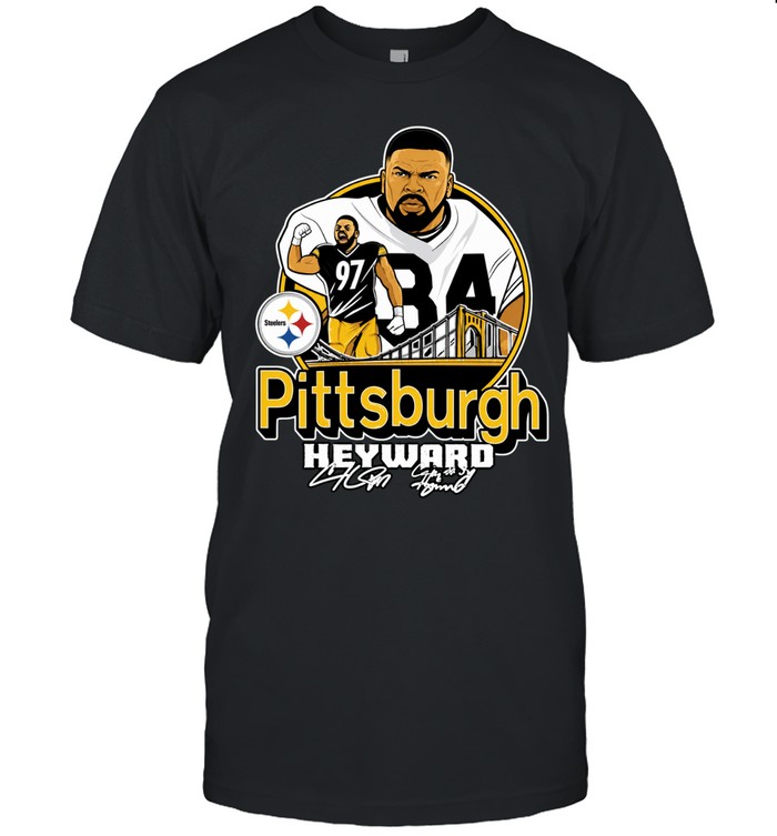Pittsburgh Steelers Heyward signature art Unisex T-Shirt