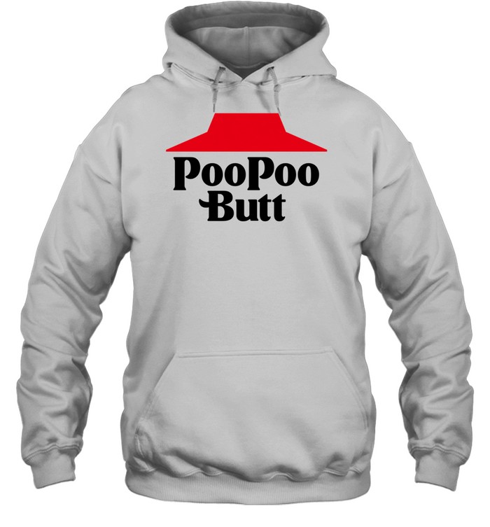 Poopoo Butt Pizza Hut parody Halloween Hoodie