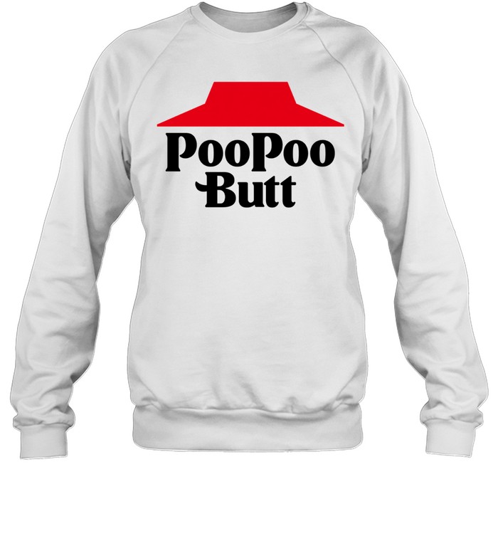 Poopoo Butt Pizza Hut parody Halloween Sweatshirt
