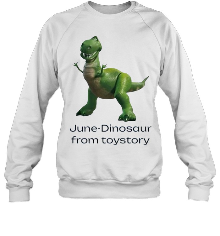 Rex the Dinosaur from Toy Story Pixar Sweatshirt