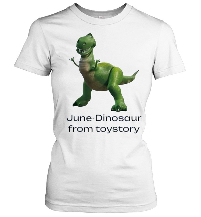 Rex the Dinosaur from Toy Story Pixar Women T-Shirt