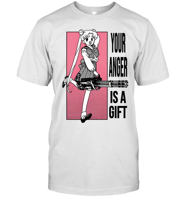 Sailor Moon minigun your anger is a gift Unisex T-Shirt
