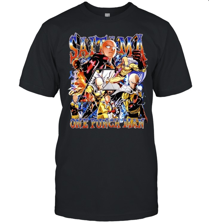 Saitama One Punch Man Anime Manga Superhero Unisex T-Shirt