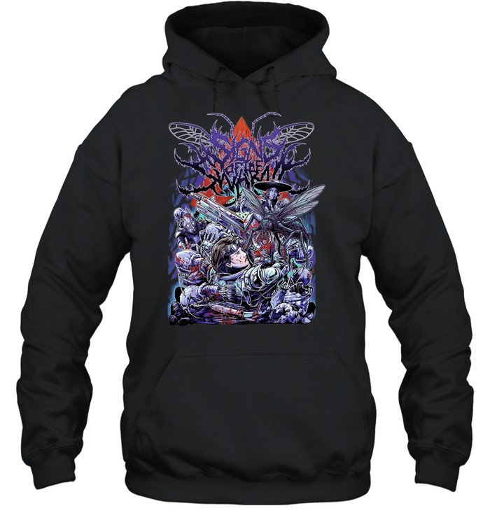 Sci-Fi Horror Alien Invasion creature Hoodie