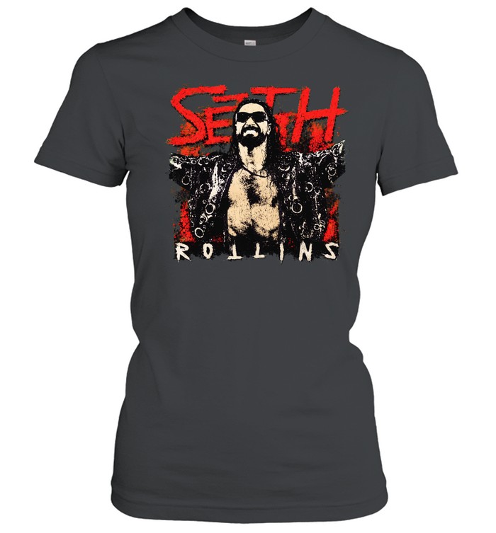 Seth Rollins Bootleg Style Wrestling Women T-Shirt