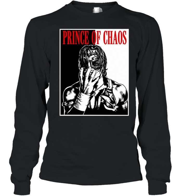 Shado Jr Prince of Chaos Wrestling Lucha Libre Long Sleeve Tee