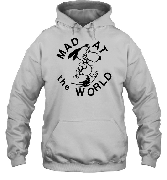 Snoopy Mad At the World Hoodie