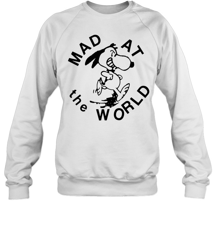 Snoopy Mad At the World Sweatshirt