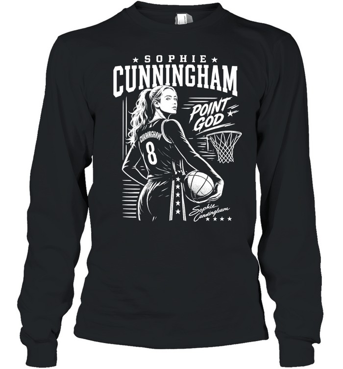 Sophie Cunningham Indiana Fever WNBA Point God Long Sleeve Tee