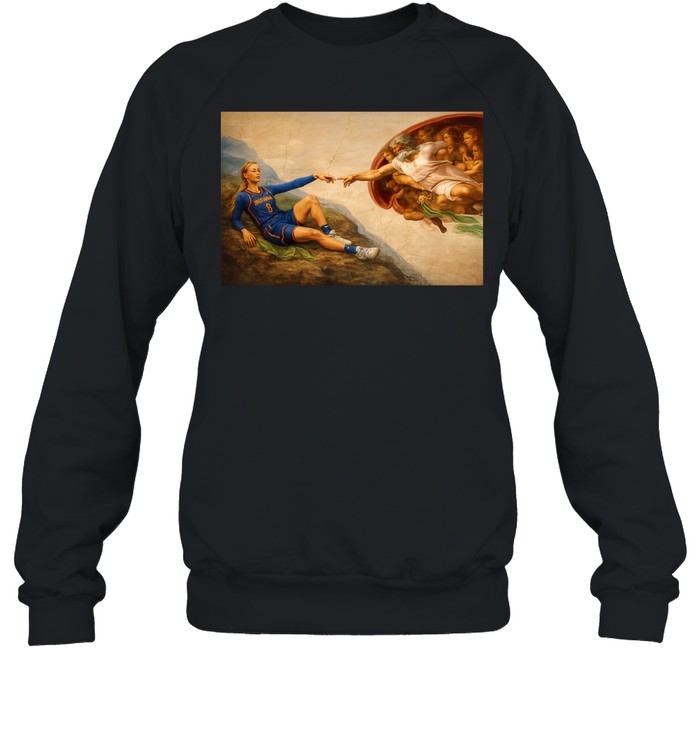 Sophie Cunningham point The Creation of Adam Indiana Fever Basketball 2026 Sweatshirt