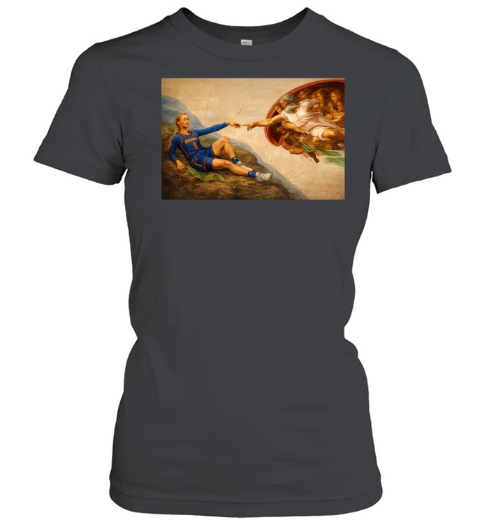 Sophie Cunningham point The Creation of Adam Indiana Fever Basketball 2026 Women T-Shirt