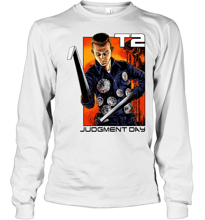 T2 Judgement Day Robert Patrick T-1000 Long Sleeve Tee