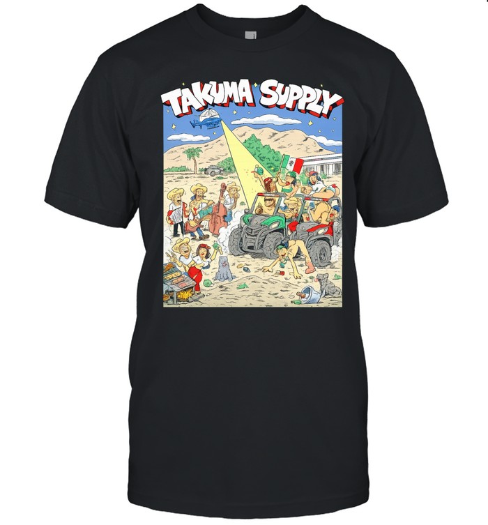 Takuma Supply SBPD Off-Road Party Scene Unisex T-Shirt
