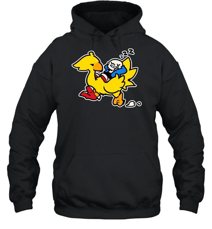 Temtravel undertale x square enix sans and chocobo Hoodie