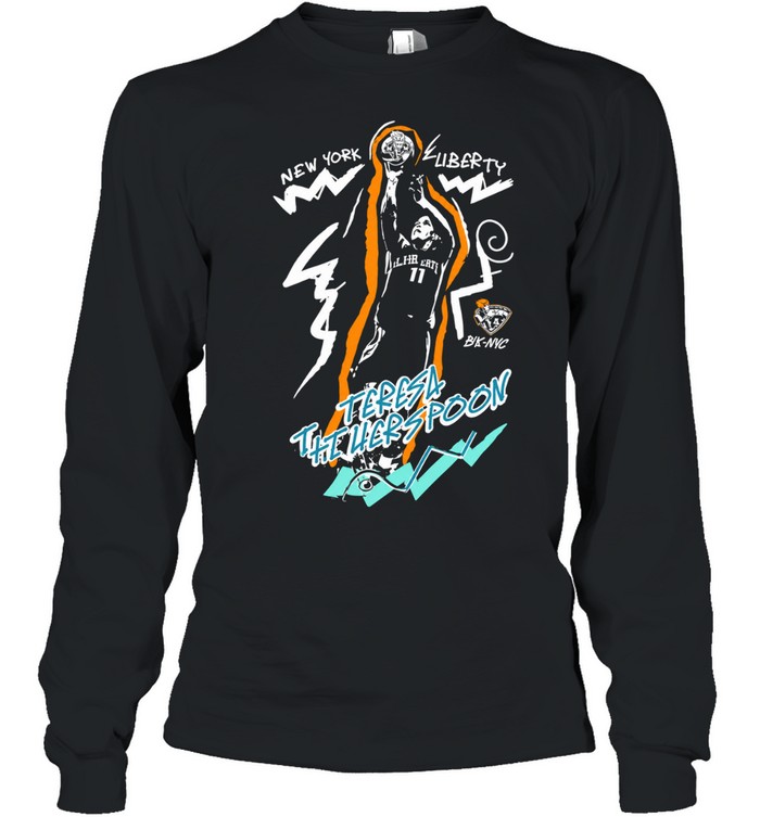 Teresa Weatherspoon New York Liberty 11 vintage Long Sleeve Tee