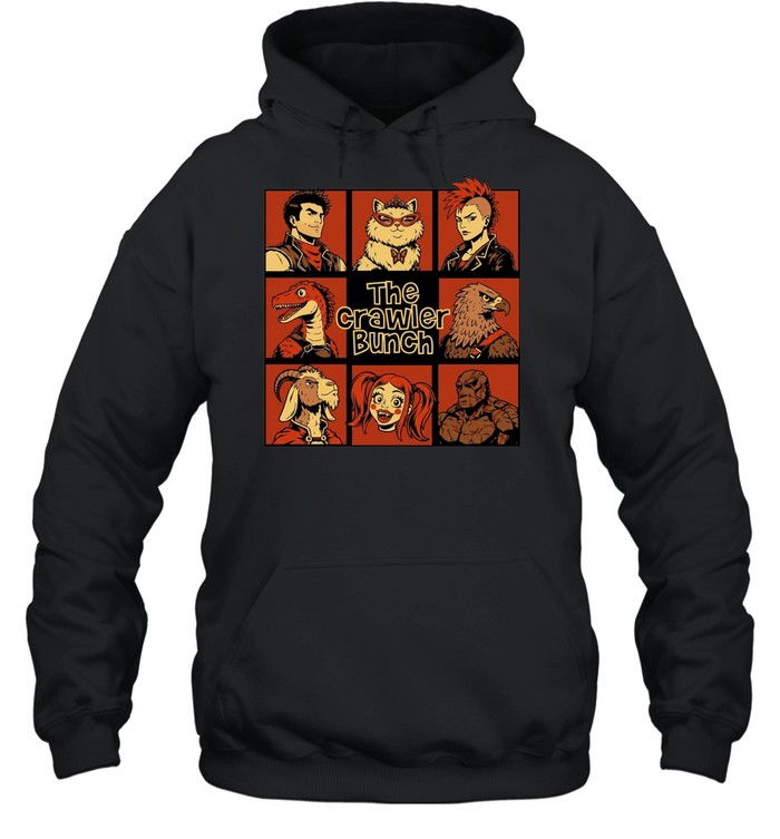 The Crawler Bunch characters squad Hoodie