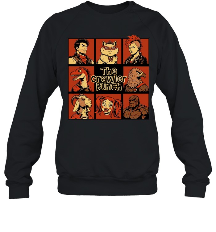 The Crawler Bunch characters squad Sweatshirt