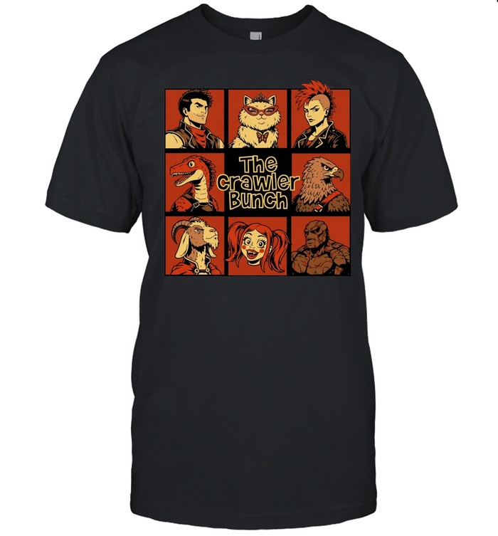 The Crawler Bunch characters squad Unisex T-Shirt