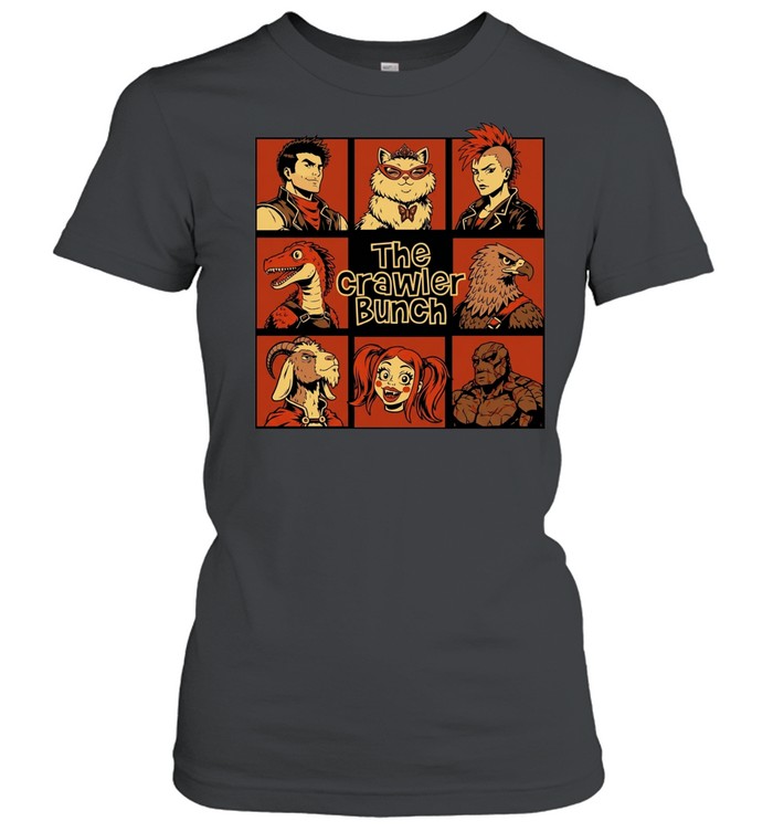 The Crawler Bunch characters squad Women T-Shirt