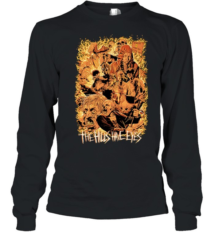 The Hills Have Eyes Horror Movie Poster Long Sleeve Tee