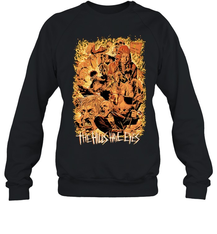 The Hills Have Eyes Horror Movie Poster Sweatshirt