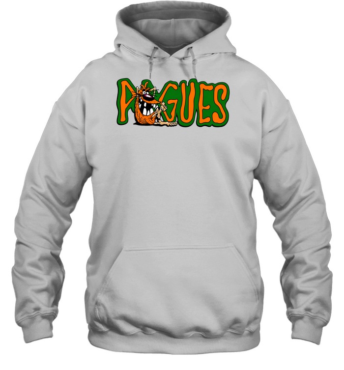 The Pogues Cartoon Character Logo Shane MacGowan Hoodie