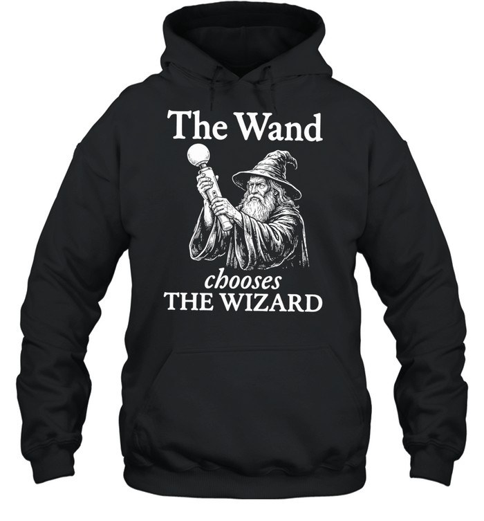 The wand chooses the wizard Hoodie