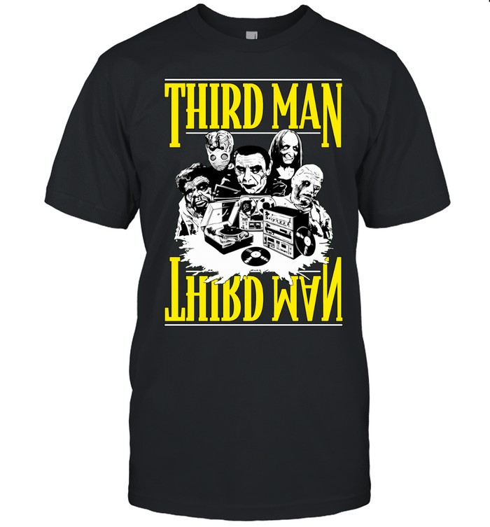 Third Man Records Jack White Vinyl Record vintage Unisex T-Shirt