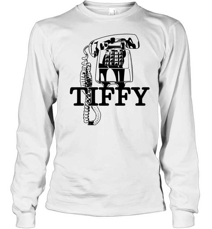 Tiffy Telephone Retro Phone Pop Culture Long Sleeve Tee