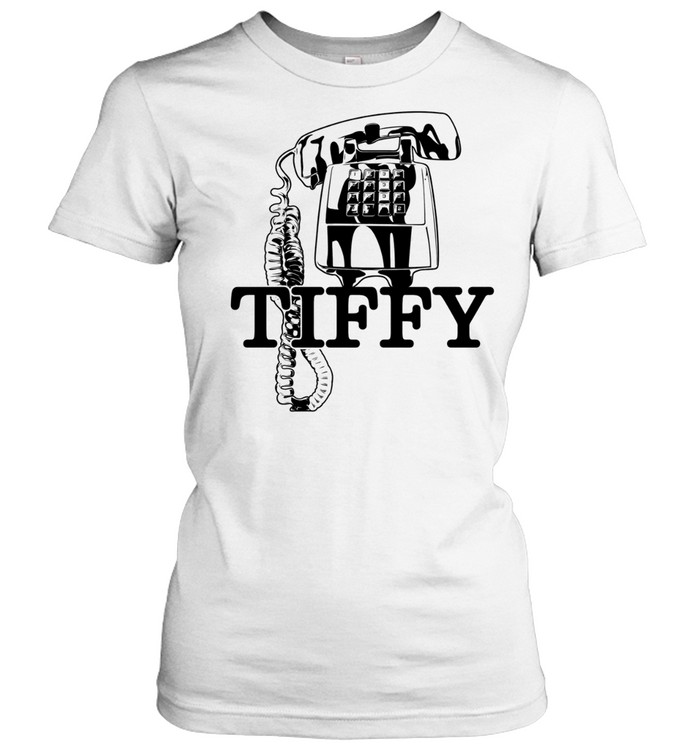 Tiffy Telephone Retro Phone Pop Culture Women T-Shirt