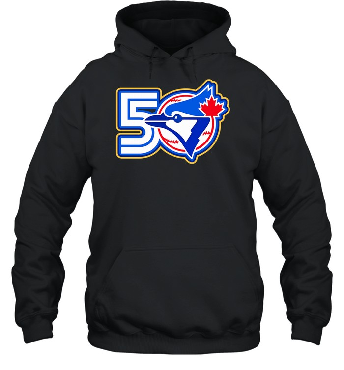 Toronto Blue Jays 50th Anniversary Logo Hoodie