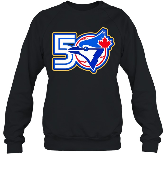 Toronto Blue Jays 50th Anniversary Logo Sweatshirt