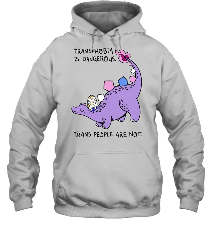 Transphobia Is Dangerous Trans People Are Not Hoodie