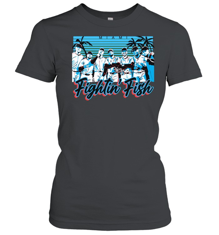 Tyler Phillip Miami Fightin’ Fish Women T-Shirt