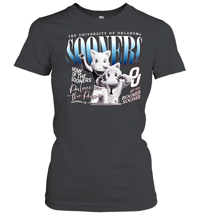 University of Oklahoma Sooners Palace on the Prairie Boomer Sooner Women T-Shirt