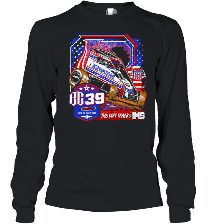 USAC BC39 Midget Racing The Dirt Track at IMS June 30 July 1 2026 Long Sleeve Tee
