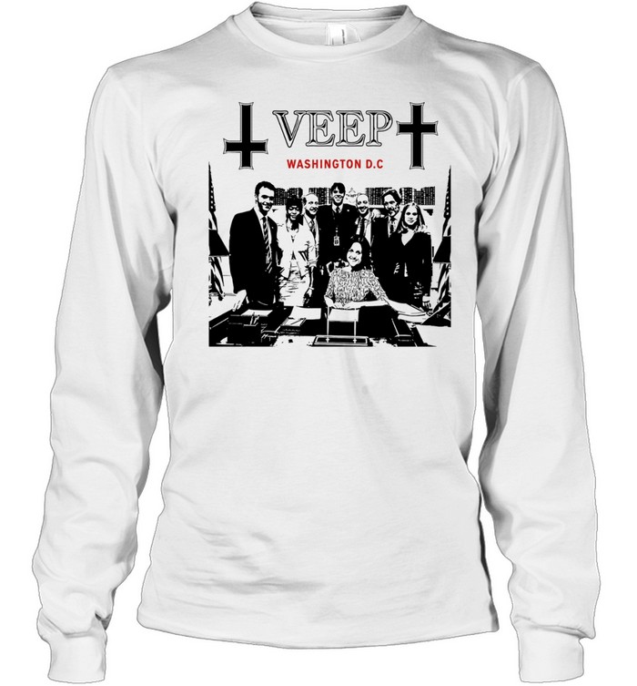 Veep Washington DC Bootleg Style Selina Meyer Cast Long Sleeve Tee